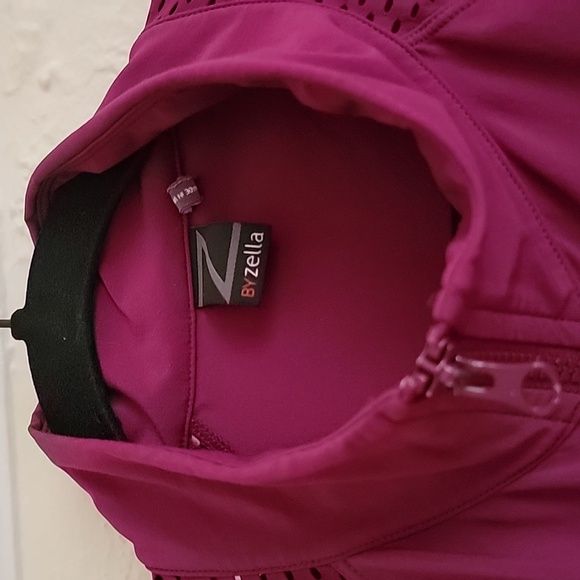 Zella Purple Lightweight Windbreaker Jakcet 1x - Picture 6 of 10